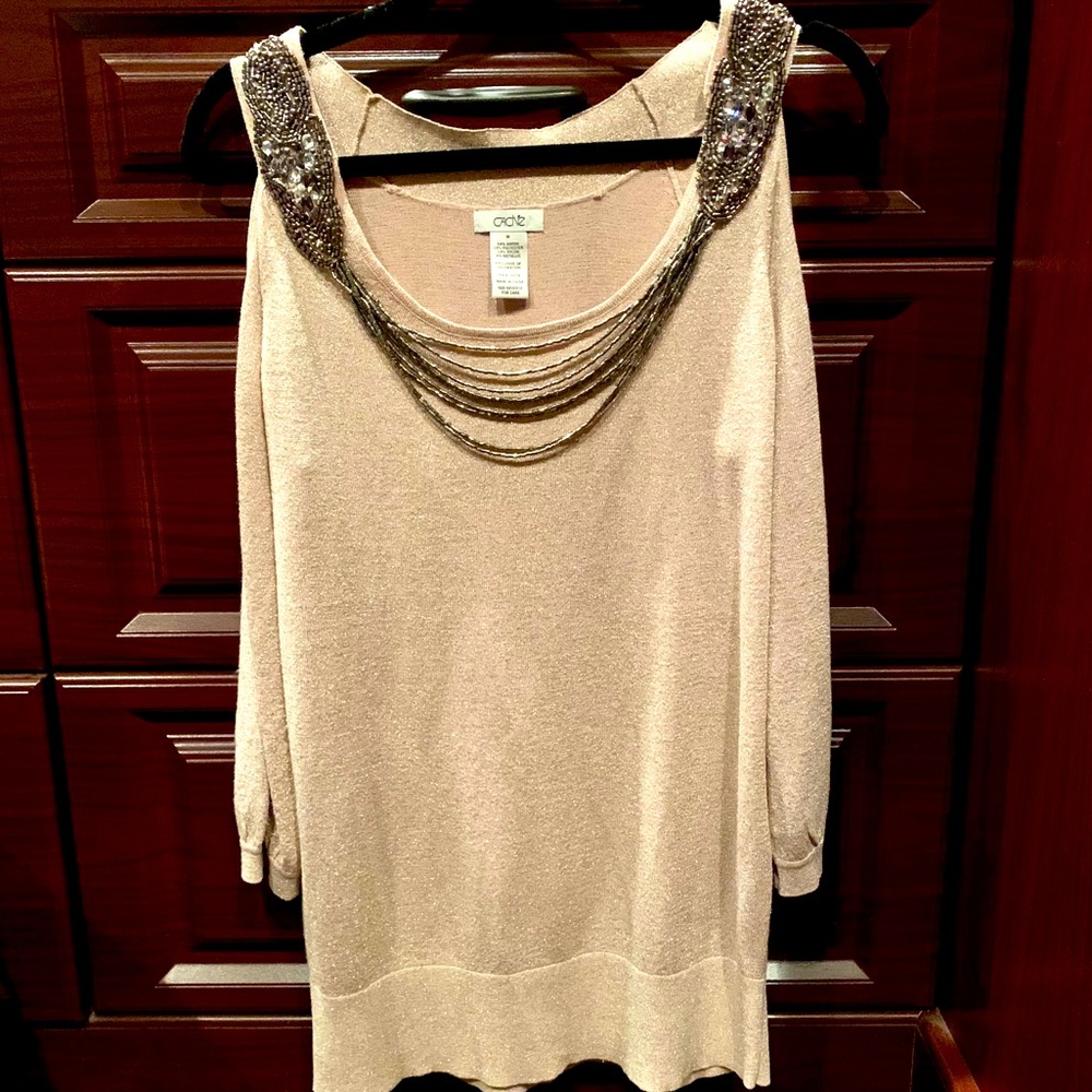 CACHE beaded top